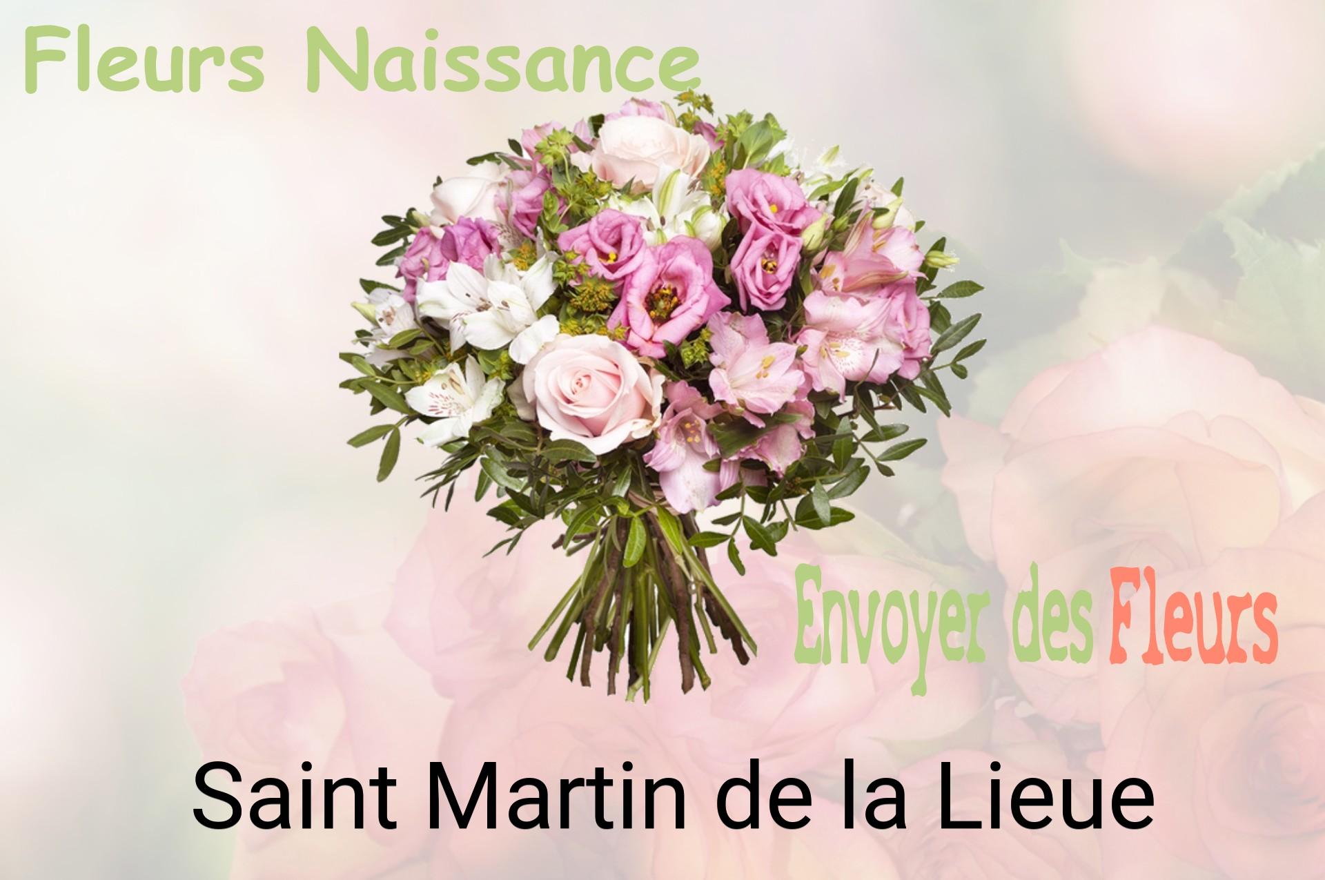 Bouquet de fleurs de naissance livré à Saint-Martin-de-la-Lieue